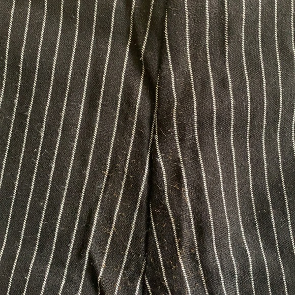Who What Wear Pinstriped Black Tight Pants - Picture 9 of 9